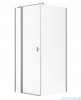 Radaway Nes Kdj II Brushed Nickel kabina 100x100cm lewa szczotkowany nikiel 10032100-91-01L/10039100-01-01